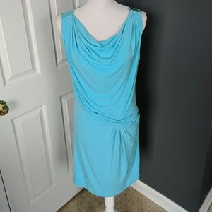 Blue Michael Kors Sleeveless Dress